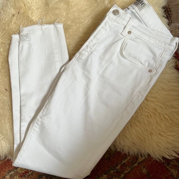 Agolde Denim - Agolde White Jeans Size 28
